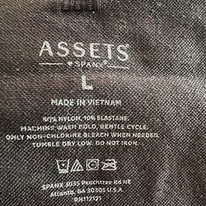 SPANX Assets  High-waist shaping leggings black size large